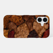 Fallen Leaves Fall Aesthetic Phone Case iPhone 16ケース (裏面横)