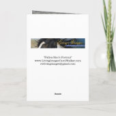 Fallen Star's Portrait Greeting Card 招待状 (裏面)