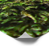 Fallen Tree in Autumn Moss  - Personalised ポスター (角)