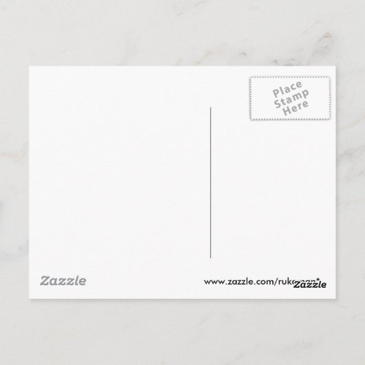 Fallen Tree Postcard ポストカード (裏面)