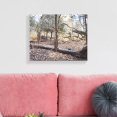 Fallen Trees キャンバスプリント (インサイチュ (リビング))