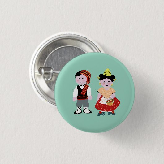 falleros 缶バッジ (正面&裏面)