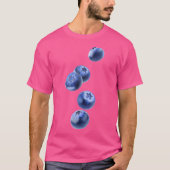 Falling Blueberries Tシャツ (正面)