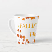 Falling for Fall カフェラテマグ (左アングル)