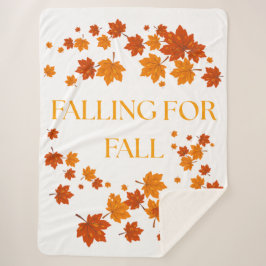 Falling for Fall シェルパブランケット