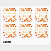 Falling for Fall スクエアシール (シート)