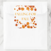 Falling for Fall スクエアシール (バッグ)