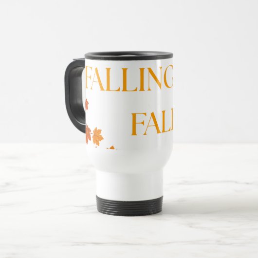 Falling for Fall トラベルマグ (正面左)