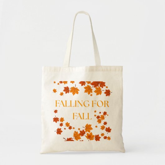 Falling for Fall トートバッグ (正面)