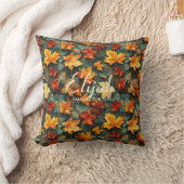 Falling for You紅葉 | コージー秋デコール クッション (ブランケット)