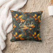 Falling for You Pinecones & 離れ | 秋のコージー クッション (ブランケット)