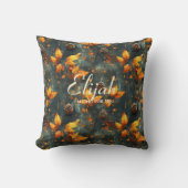 Falling for You Pinecones & 離れ | 秋のコージー クッション (正面)