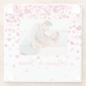 Falling Hearts Love  ガラスコースター (裏面)