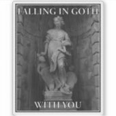 Falling In Goth With You シール (正面)