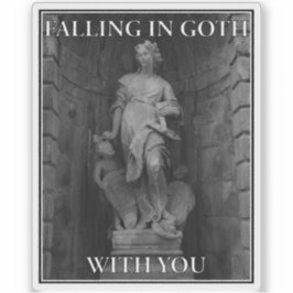 Falling In Goth With You シール