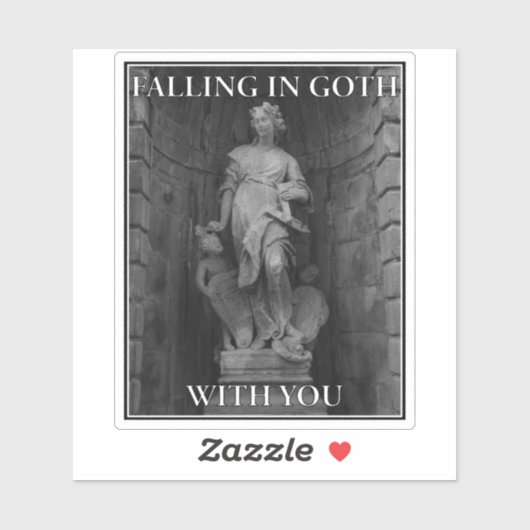 Falling In Goth With You シール (シート)