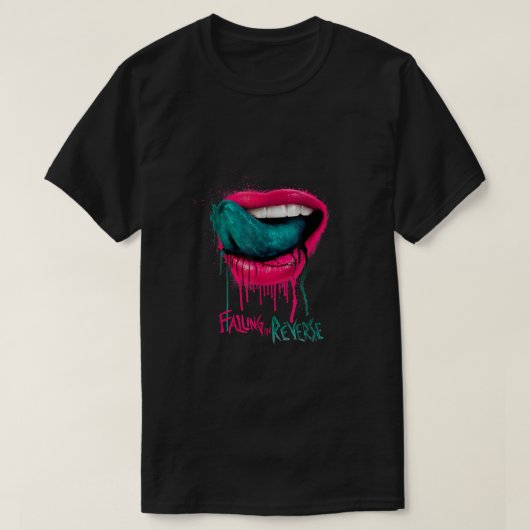 Falling In Reverse - Official Merchandise - Lips T Tシャツ (デザイン正面)