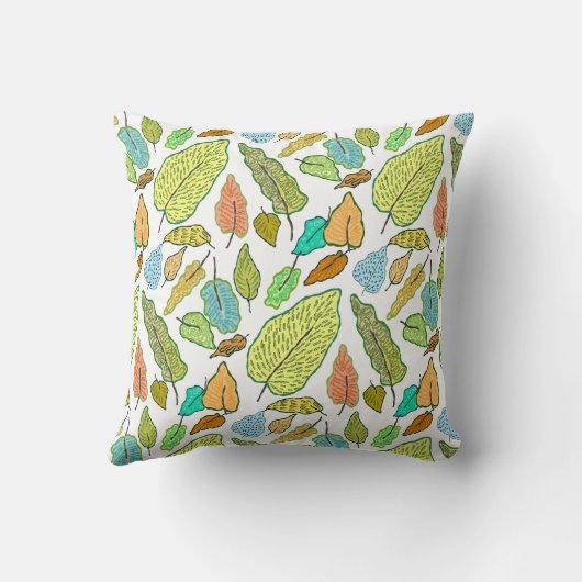 Falling leaves クッション (裏面)