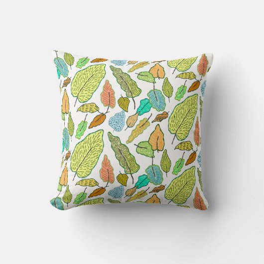 Falling leaves クッション (正面)