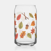 Falling Leaves Cozy Autumn Coffee Mug ガラス缶 (裏面)
