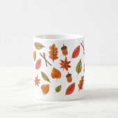 Falling Leaves Cozy Autumn Coffee Mug コーヒーマグカップ (中央)
