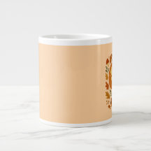 Falling Leaves Cozy Autumn Coffee Mug