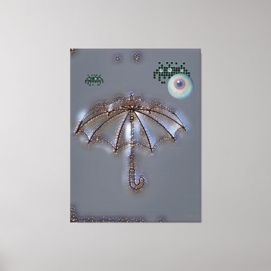 Falling Magic キャンバスプリント (正面)