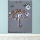 Falling Magic キャンバスプリント (インサイチュ (ウッドフロア))