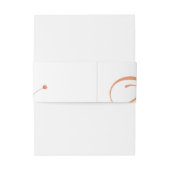 Falling Melody Poetic Wedding 招待状ベリーバンド (裏面例)