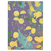 Falling oranges Clipboard クリップボード (裏面)