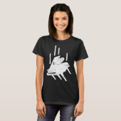 Falling Piano Lessons Piano Player & Piano Teache Tシャツ (正面フル)