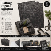 Falling Signal ラッピングペーパーシート