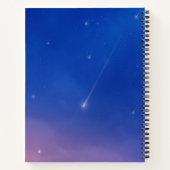 Falling Star Holids and Dreams Journal ノートブック (裏面)