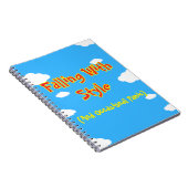 Falling With Style (And Occasional Panic) ノートブック (右側)