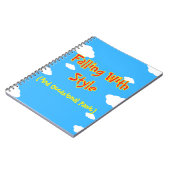 Falling With Style (And Occasional Panic) ノートブック (左側)