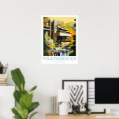Fallingwater Travel Poster, Pennsylvaniaポスター ポスター (ホームオフィス)