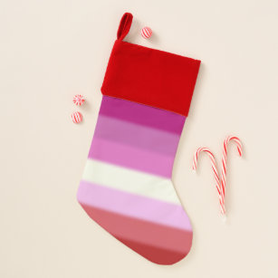 Fallnのレズビアンのプライドの旗 クリスマスストッキング