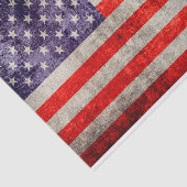 Fallnの旧式な米国旗 薄葉紙 (詳細)