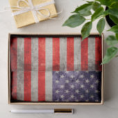 Fallnの旧式な米国旗 薄葉紙 (ギフト)