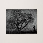 Fallnの死神のその間元の芸術の境界 ジグソーパズル (横)