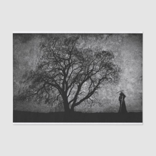 Fallnの死神のその間元の芸術の境界 薄葉紙 (正面)