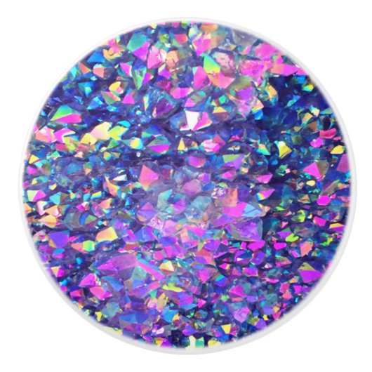 Fallnの泡水晶 セラミックノブ (正面)