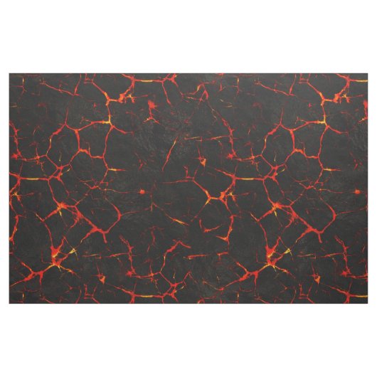 Fallnの熱い溶岩 ファブリック (ファットクウォーター)