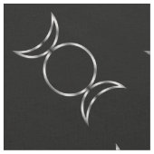 Fallnの異教のな三重の女神の記号 ファブリック (クローズアップ)