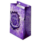 Fallnの紫色の瑪瑙Geode スモールペーパーバッグ (裏面アングル)