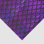 Fallnの紫色及び青の人魚のスケール 薄葉紙 (詳細)