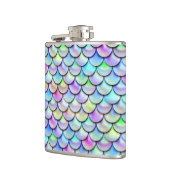 Fallnの虹の泡人魚のスケール フラスク (左)