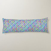 Fallnの虹の泡人魚のスケール ボディピロー (裏面)