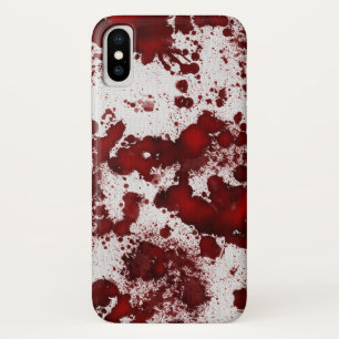 Fallnの血の(ばちゃばちゃ)跳ねる iPhone X ケース