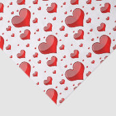 Fallnの赤いハート(背景色を選びます!) 薄葉紙 (詳細)